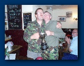 Winner's love-in - yuk